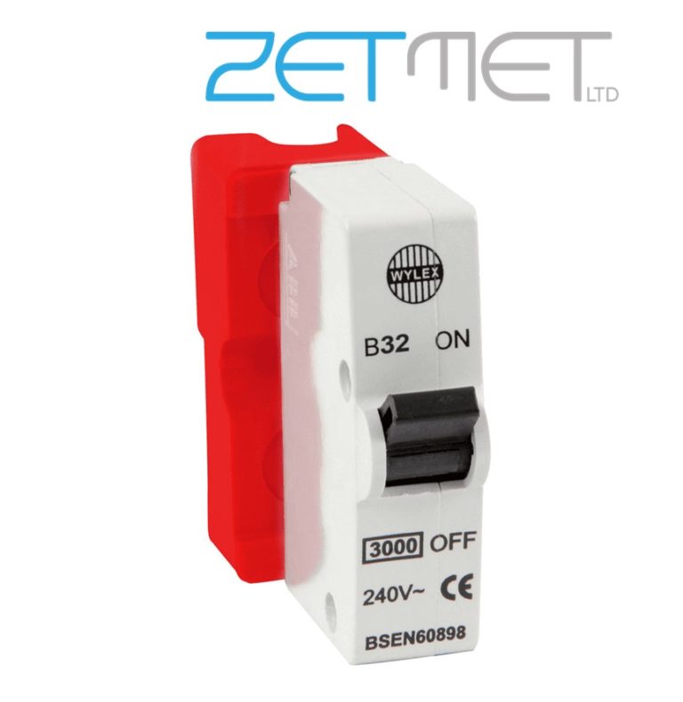 Wylex B32 32 Amp Type B 3kA Plug In Miniature Circuit Breaker & Contact ...