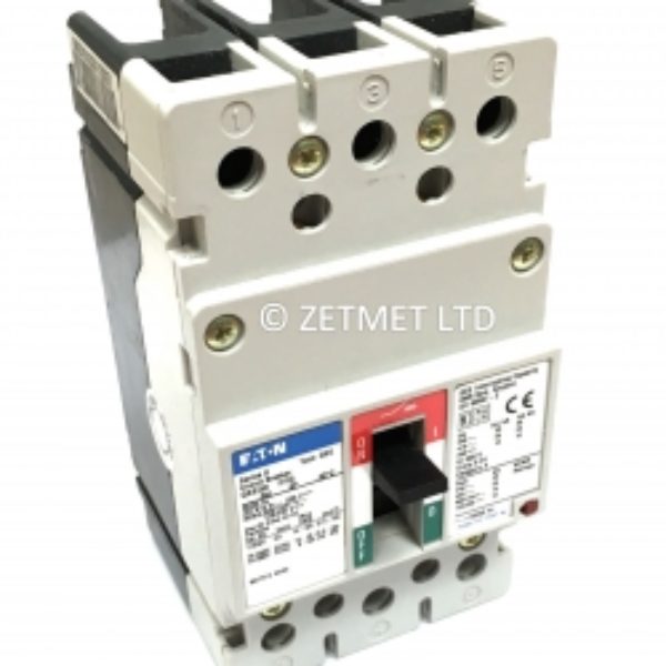 Eaton GEE3050FFG Series G 50 Amp 25kA Triple Pole 415V AC Moulded Case Circuit Breaker MCCB