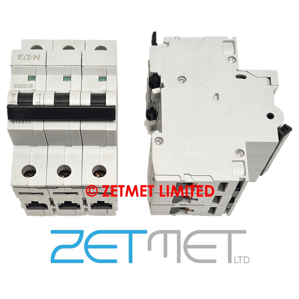 MEM Eaton Memshield 2 16 Amp Type C Circuit Breaker MCB 3 Phase Pole ETN MCH316 