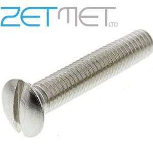 M3.5 x 100mm Slot Raised Electrical Extension Screw