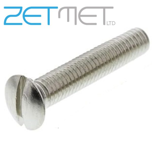 M3.5 x 100mm Slot Raised Electrical Extension Screw