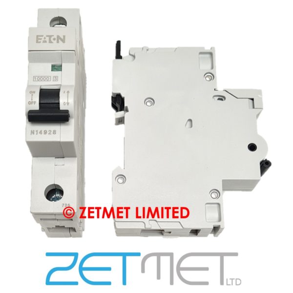 Eaton MEM MBH163 Memshield 2 63 Amp 10kA Single Pole Type B Circuit Breaker MCB