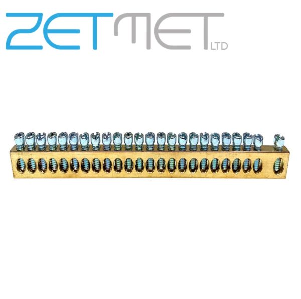24 Way Metal Neutral Earthing Bar Strip