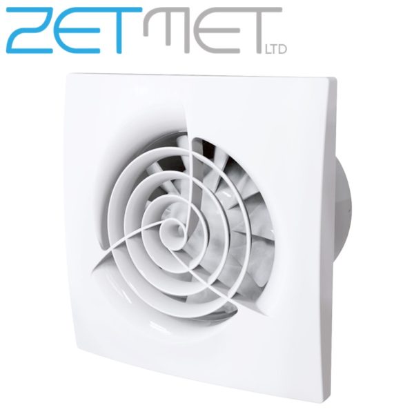 Blauberg Trio 100mm (4'') Quiet Bathroom Extractor Fan With Humidity Sensor