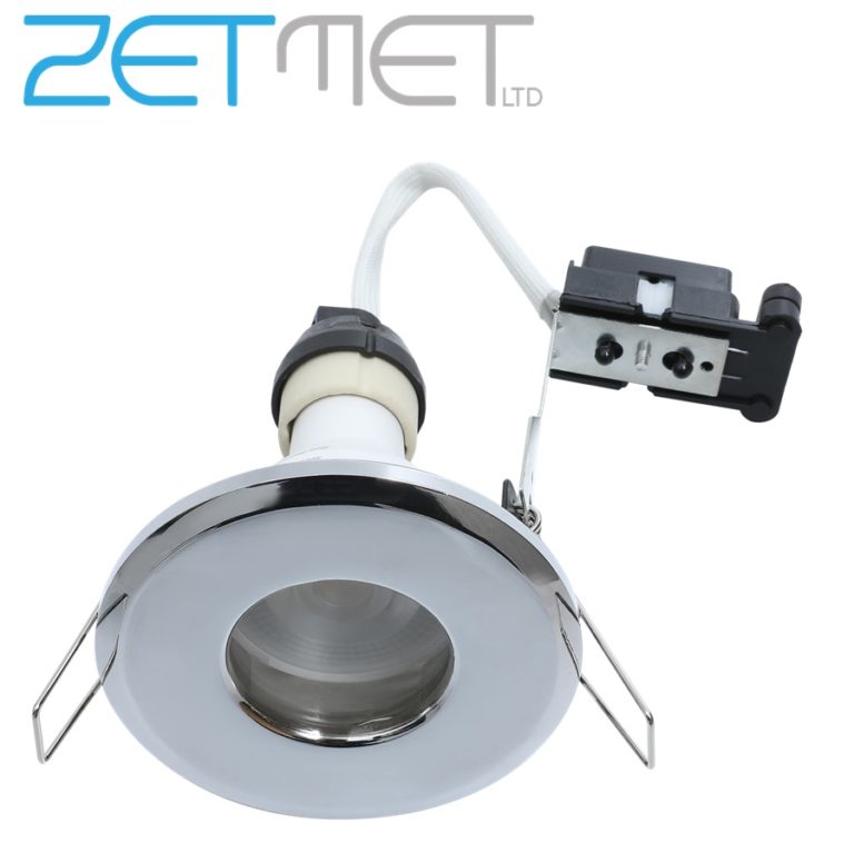 Red Arrow HP/65C Polished Chrome Diecast IP65 Bathroom GU10 230V LED