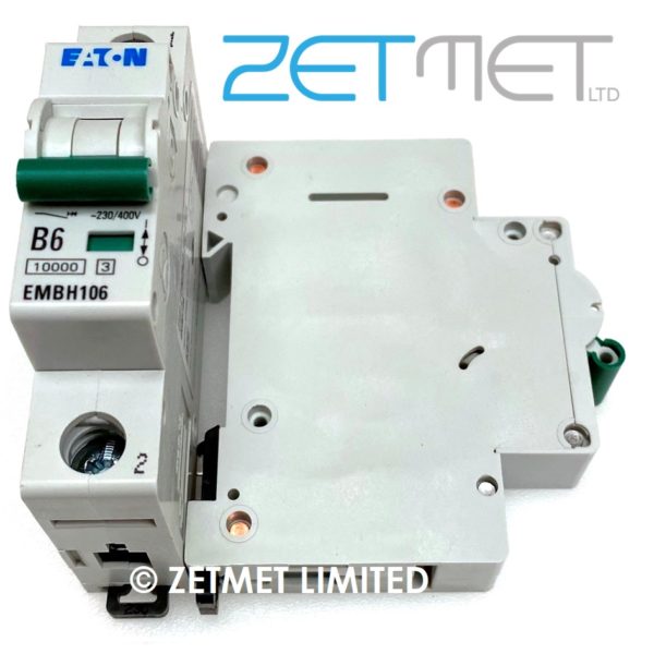 Eaton MEM EMBH106 6 Amp Single Pole Type B 10kA 230V Memshield 3 Circuit Breaker MCB