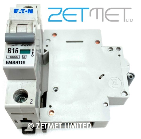 Eaton MEM EMBH116 16 Amp Single Pole Type B 10kA 230V Memshield 3 Circuit Breaker MCB