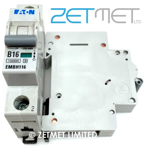 Eaton MEM EMBH116 16 Amp Single Pole Type B 10kA 230V Memshield 3 Circuit Breaker MCB