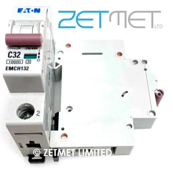 Eaton MEM EMCH132 32 Amp Single Pole Type C 10kA 230V Memshield 3 Circuit Breaker MCB