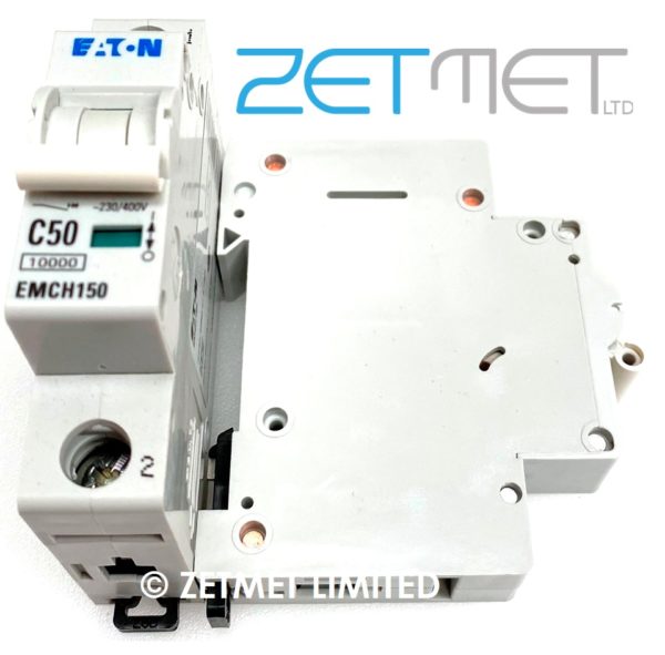 Eaton MEM EMCH150 50 Amp Single Pole Type C 10kA 230V Memshield 3 Circuit Breaker MCB