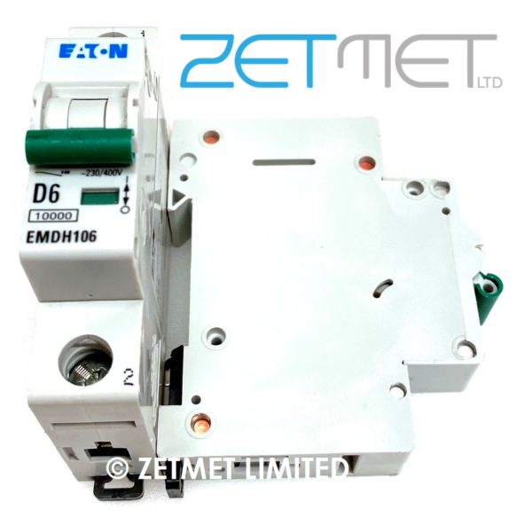 Eaton MEM EMDH106 6 Amp Single Pole Type D 10kA 230V Memshield 3 Circuit Breaker MCB