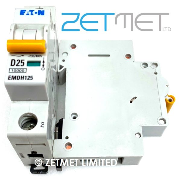 Eaton MEM EMDH125 25 Amp Single Pole Type D 10kA 230V Memshield 3 Circuit Breaker MCB