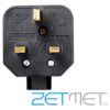 Black 13A Plug Top (2)