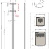 Ground Post Dimensions