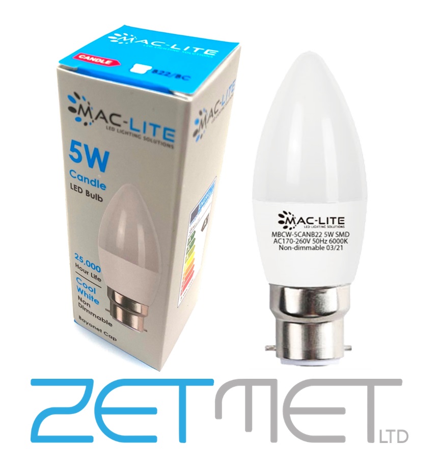 5w led store candle bulb