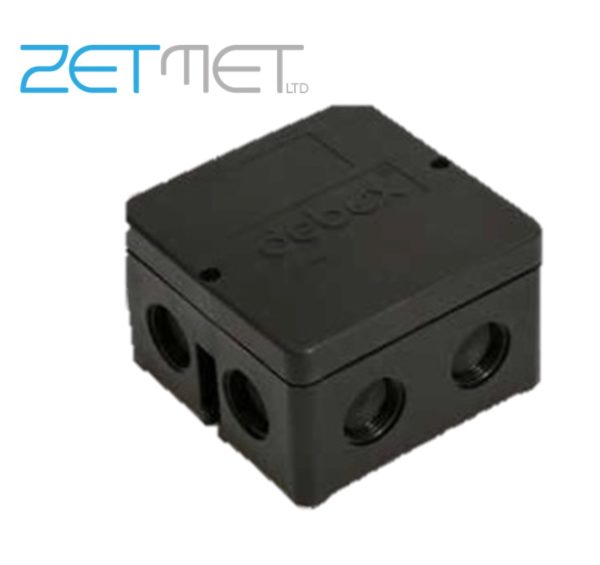 Hylec Debox 11 Weatherproof 32A Junction Box with 5x 3 Pole Wiring Connectors - Image 2