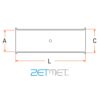 Cable Butt Connectors Dimensions