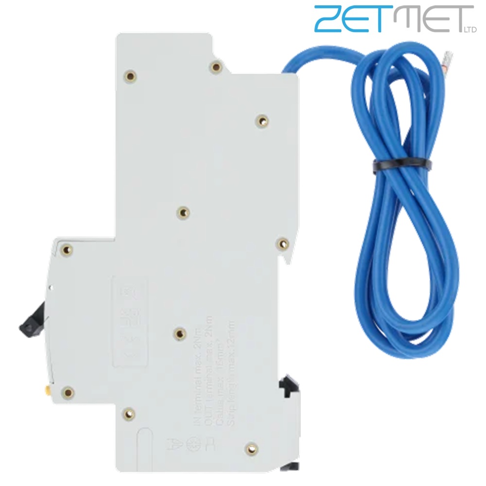 British General (BG) CURB45A 45 Amp Single Pole B Curve 30mA 230V Type A RCBO - Image 2