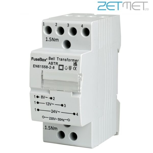 FuseBox ABTR 2 Module Bell Transformer