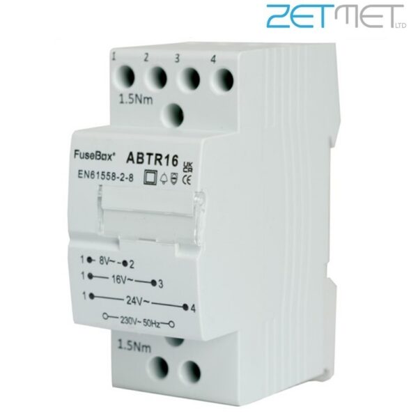 FuseBox ABTR16 2 Module Bell Transformer