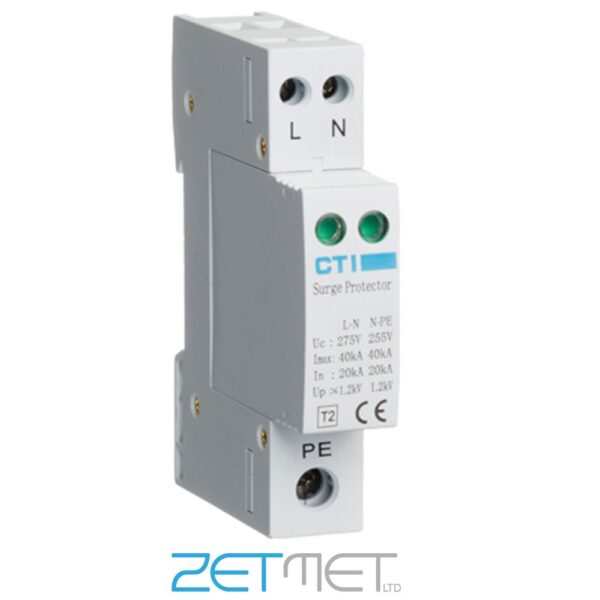 CTI ZSPD Type 2 Single Module Surge Protection SPD Device