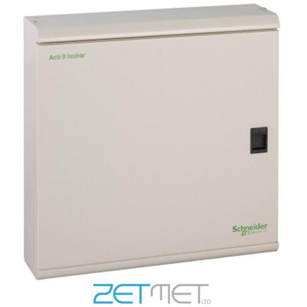 Schneider Acti 9 Isobar SEA9BN4SXS 34 Way Single Pole Steel Enclosure
